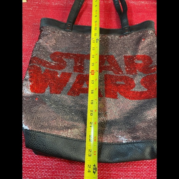 Star Wars Disney park sequin double sided tote bag - Picture 6 of 11